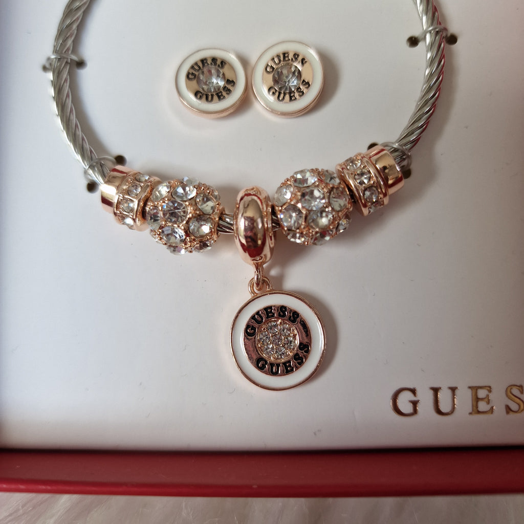 GUESS Bracelet & Earrings A6