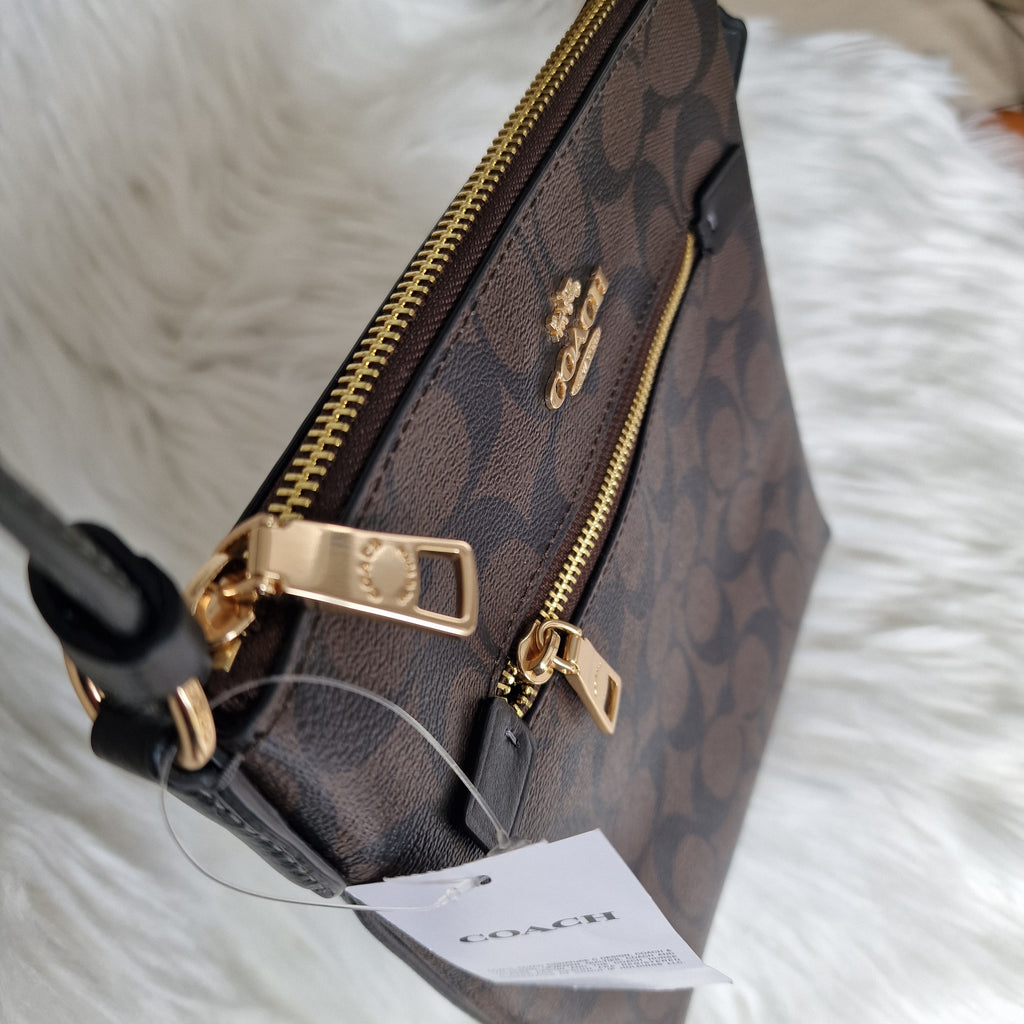 Coach Mini Rowan File Bag in Signature Canvas A16