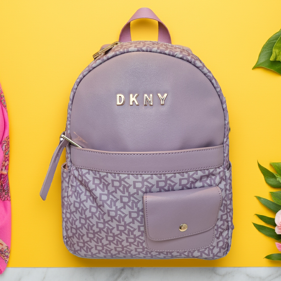 DKNY Purple Backpack A18