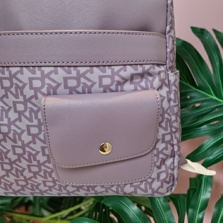 DKNY Purple Backpack A18