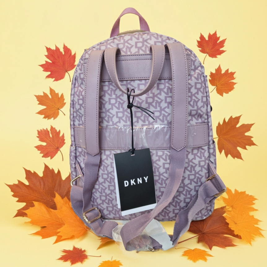 DKNY Purple Backpack A18