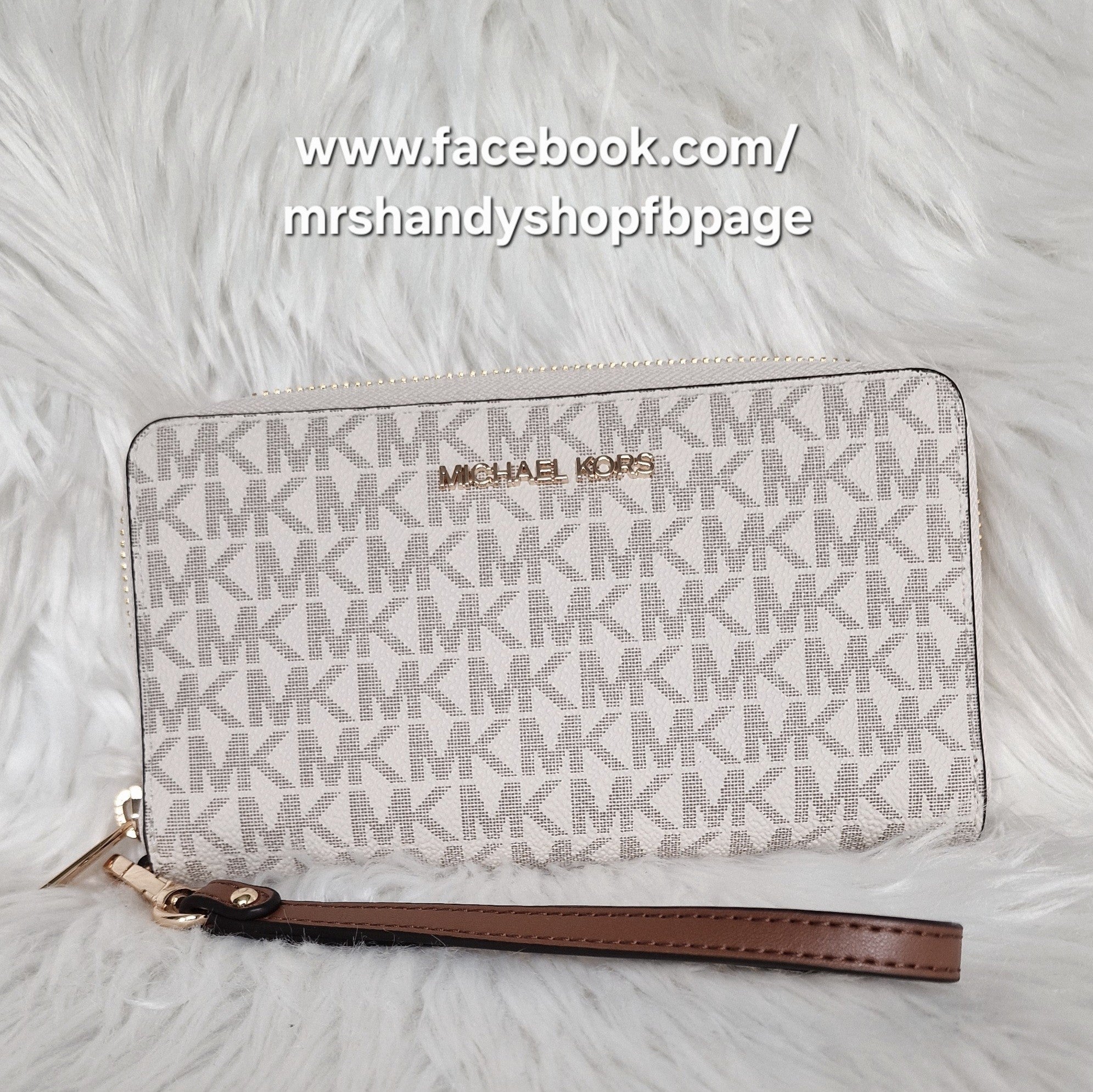 MICHAEL KORS Jet Set Travel Phone Wallet Wristlet A13