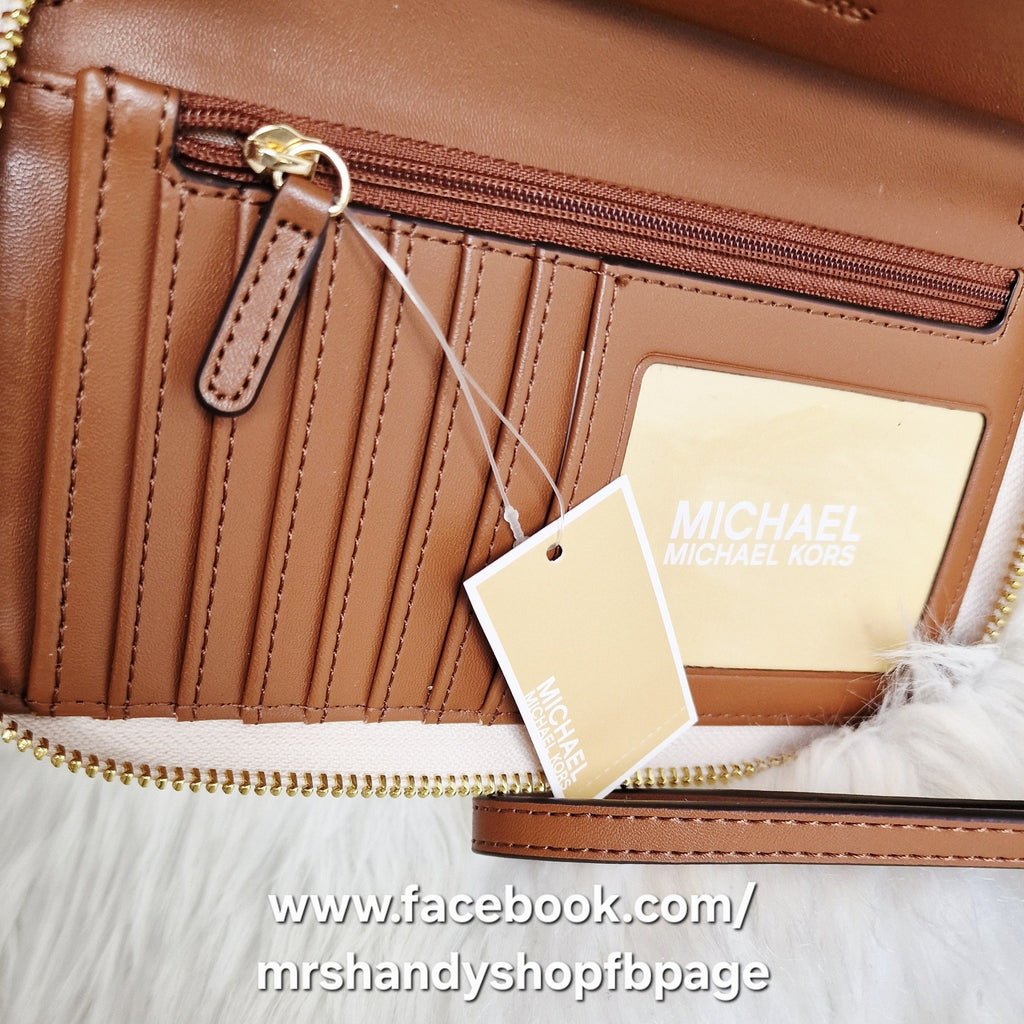 MICHAEL KORS Jet Set Travel Phone Wallet Wristlet A13