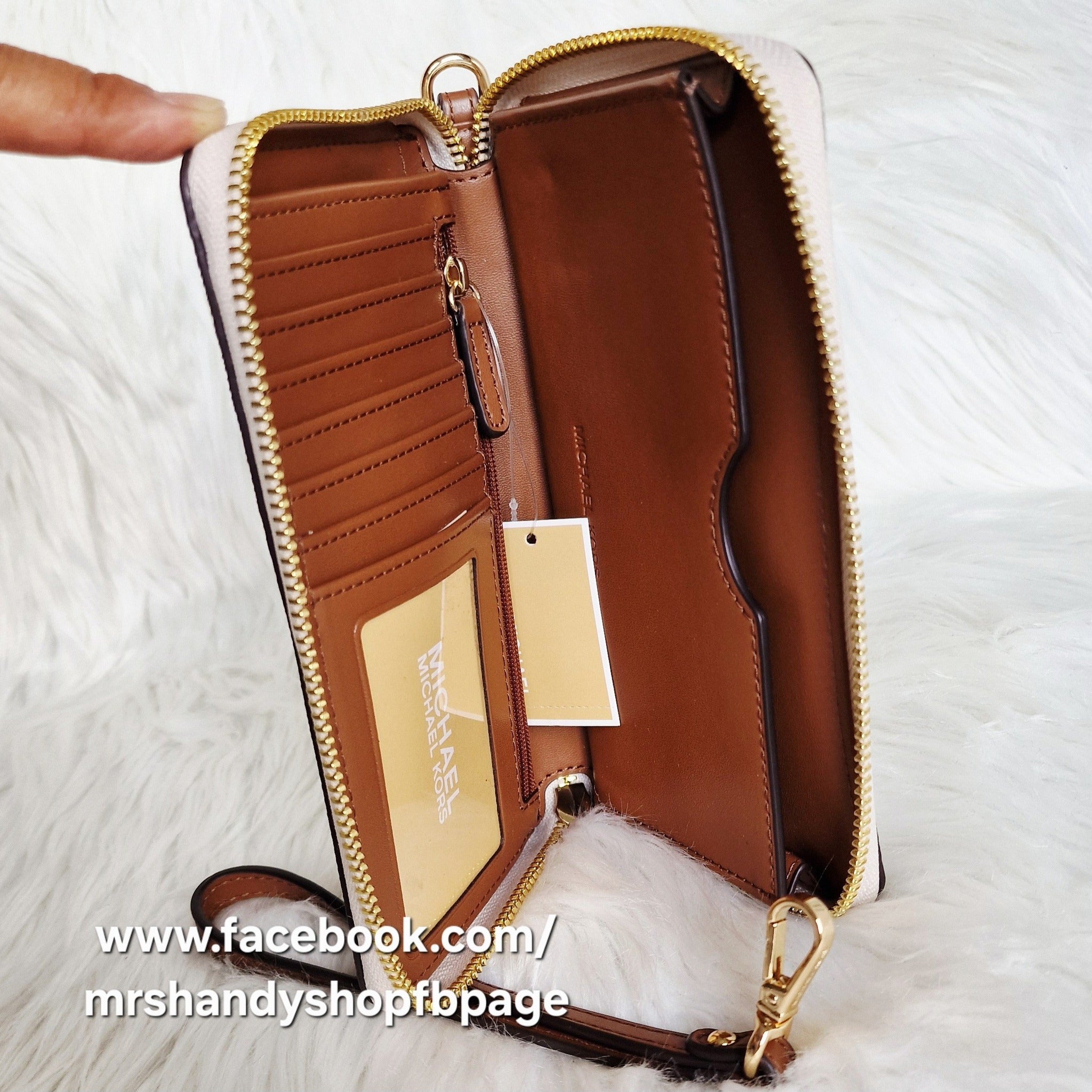MICHAEL KORS Jet Set Travel Phone Wallet Wristlet A13